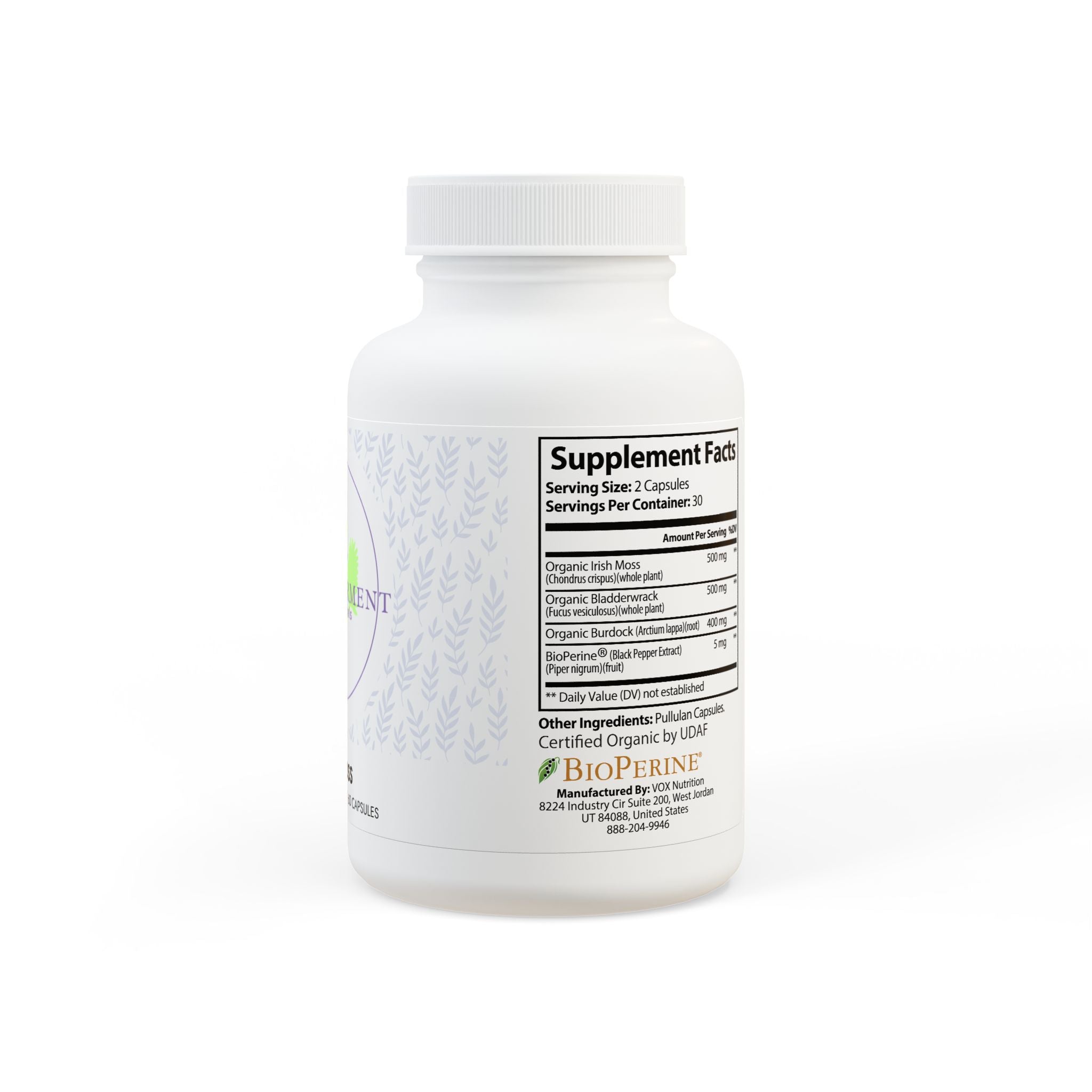Sea Moss Supplement (60 Capsules)