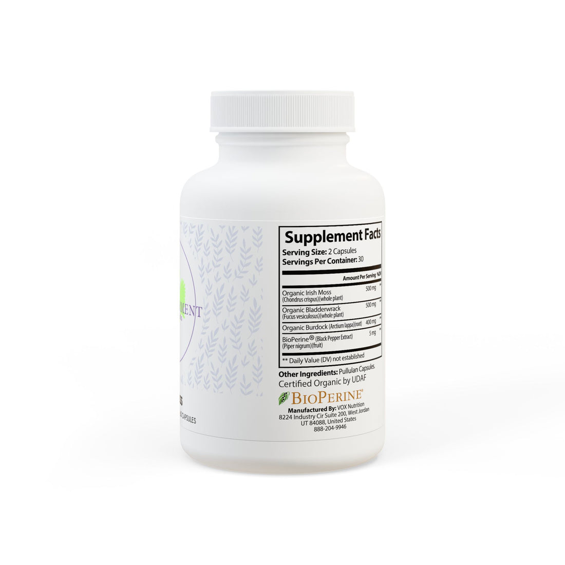Sea Moss Supplement (60 Capsules)