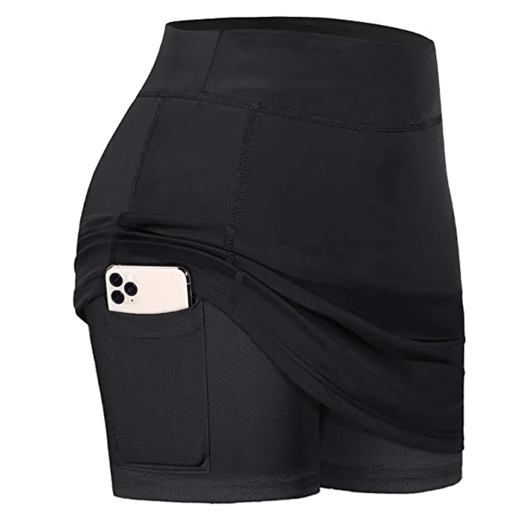Women’s High-Waist Athletic Tennis & Golf Skirt – Quick-Dryet Tennis Dress