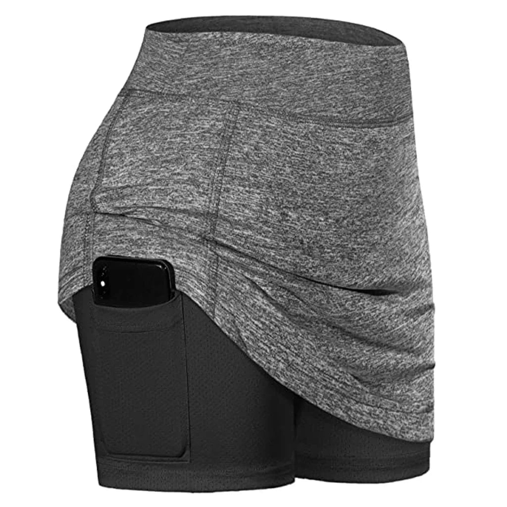 Women’s High-Waist Athletic Tennis & Golf Skirt – Quick-Dryet Tennis Dress