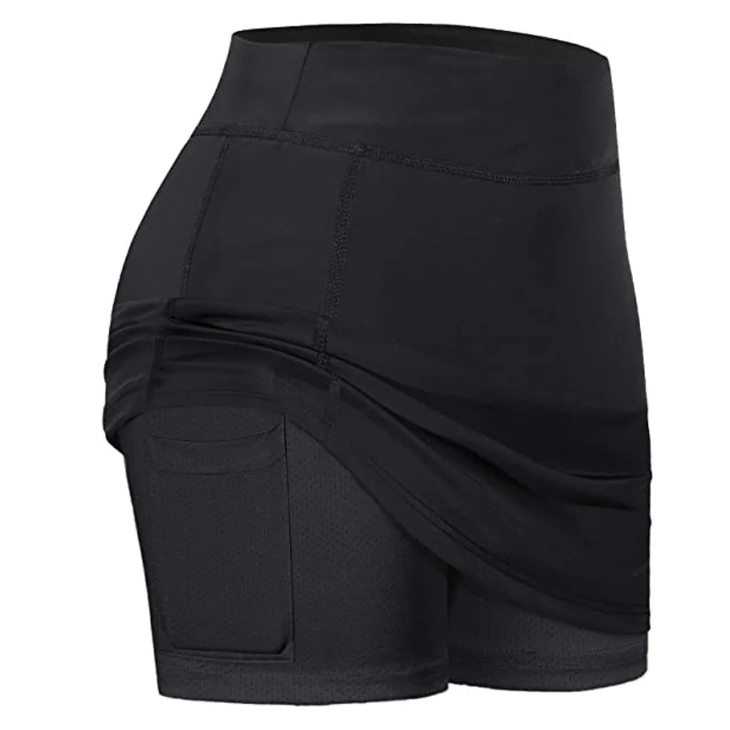 Women’s High-Waist Athletic Tennis & Golf Skirt – Quick-Dryet Tennis Dress