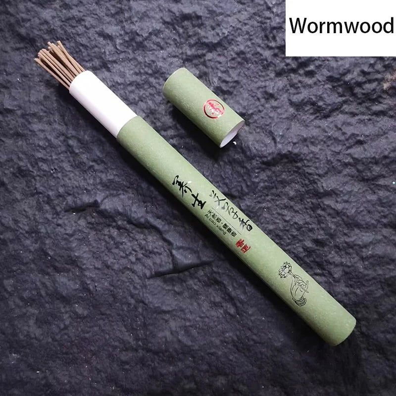 40 Sticks Natural Sandalwood Incense – Aromatherapy & Home Fragrance Pot