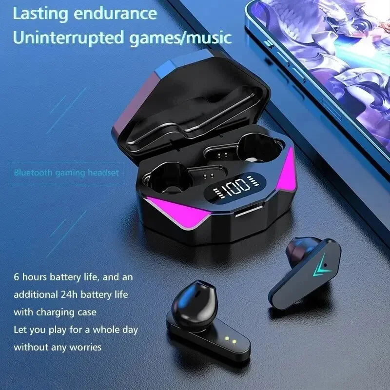 Wireless Gaming Bluetooth Headphones – Earbuds for Xiaomi & Huawei