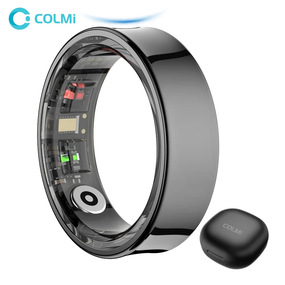 COLMI R09 Smart Ring – Health & Sleep Monitor with Charging Case