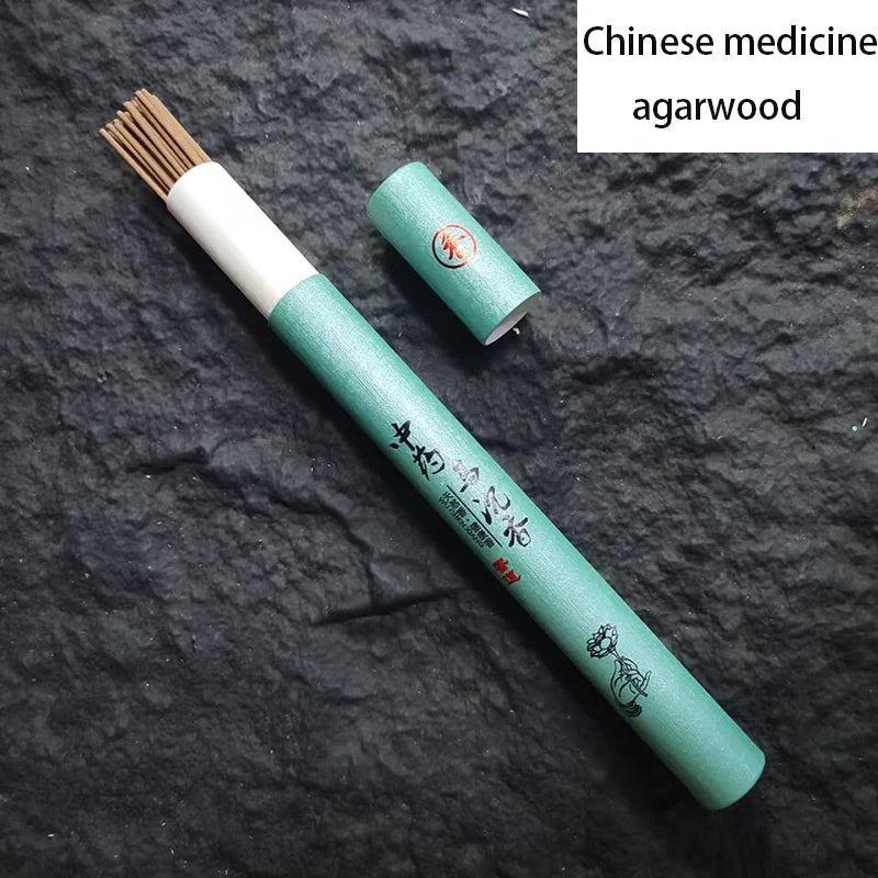 40 Sticks Natural Sandalwood Incense – Aromatherapy & Home Fragrance Pot