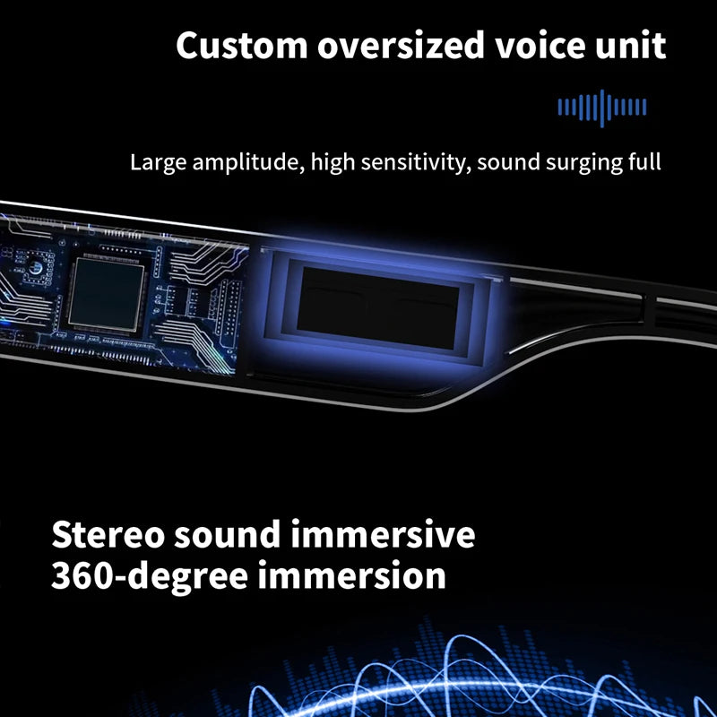 Smart Bluetooth Audio Sunglasses – Wireless Music & Call Glasses