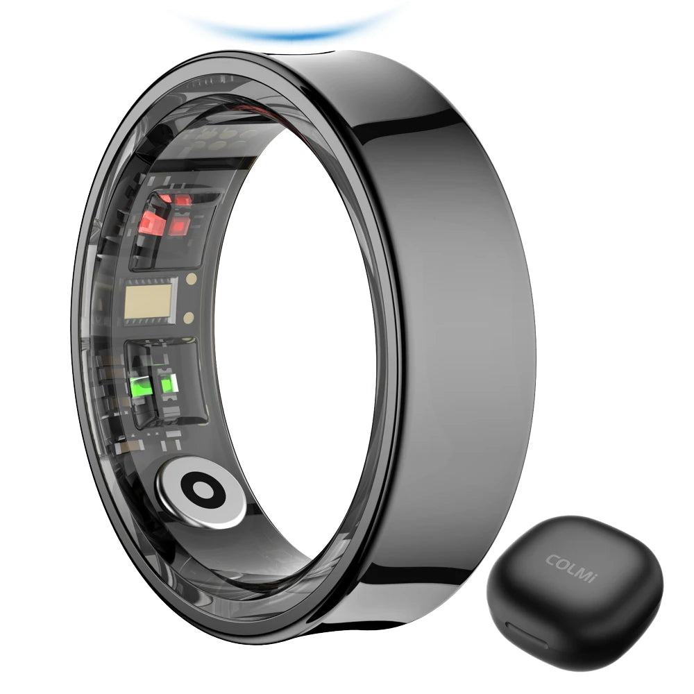 COLMI R09 Smart Ring – Health & Sleep Monitor with Charging Case