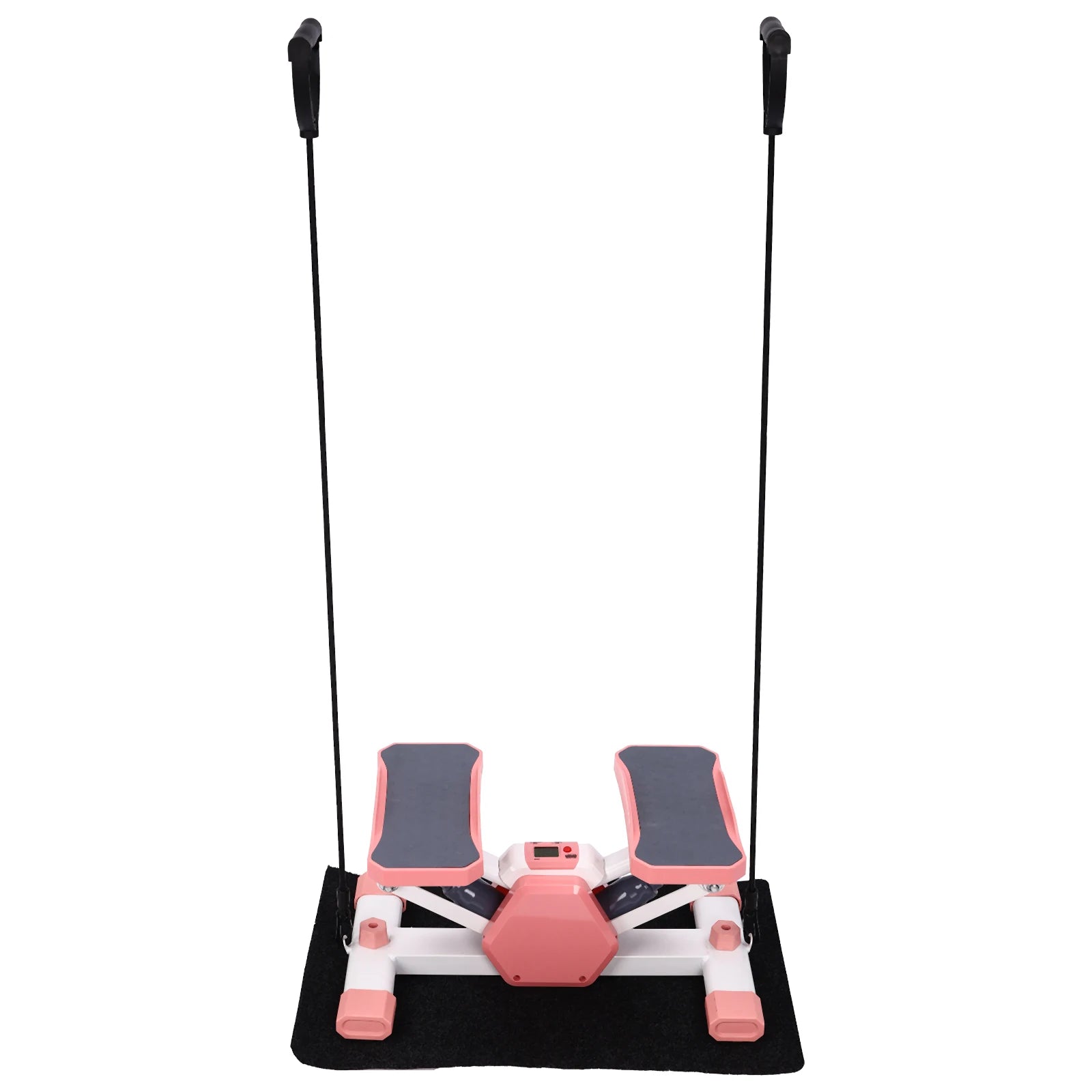 Step Fitness Machine with LCD & Dual Resistance Bands