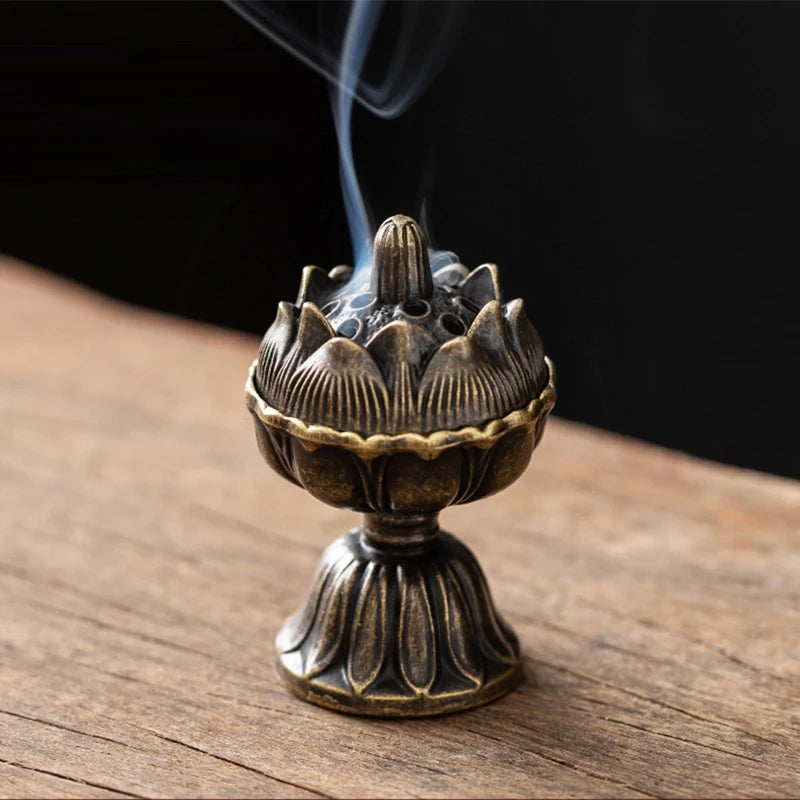 Xiangyun Non-Stick Pan Fragrance Set – 42pcs Agarwood & Sandalwood with Alloy Incense Burner