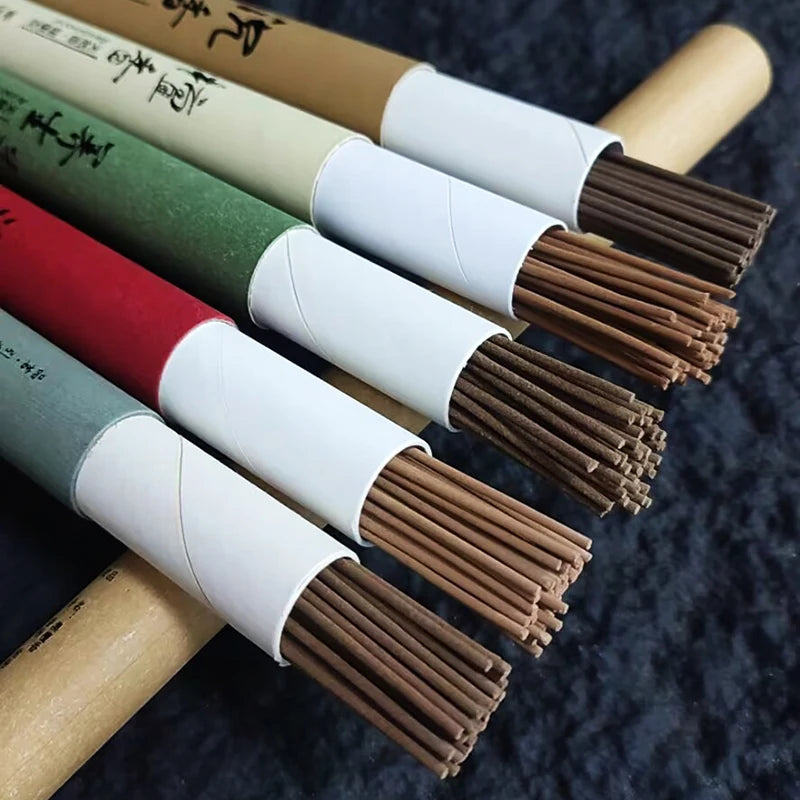 40 Sticks Natural Sandalwood Incense – Aromatherapy & Home Fragrance Pot
