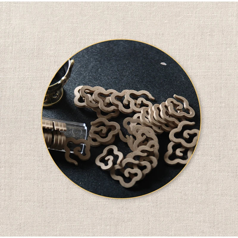 Xiangyun Non-Stick Pan Fragrance Set – 42pcs Agarwood & Sandalwood with Alloy Incense Burner