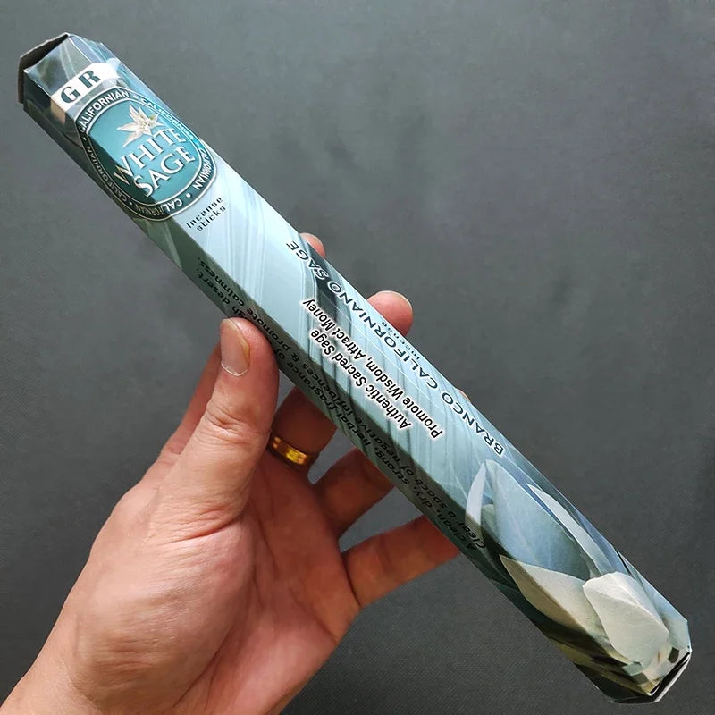 Y 20 Sticks Indian Incense – White Sage, Lavender & Aromatherapy