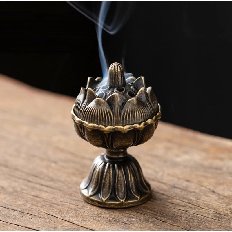 Xiangyun Non-Stick Pan Fragrance Set – 42pcs Agarwood & Sandalwood with Alloy Incense Burner