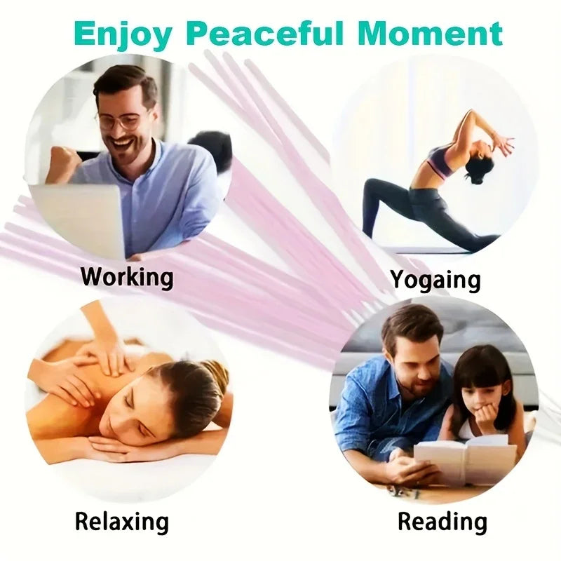 Lavender Aromatherapy Wood Sticks – 8.66" Home, Hotel & Spa Decoration Gift Set