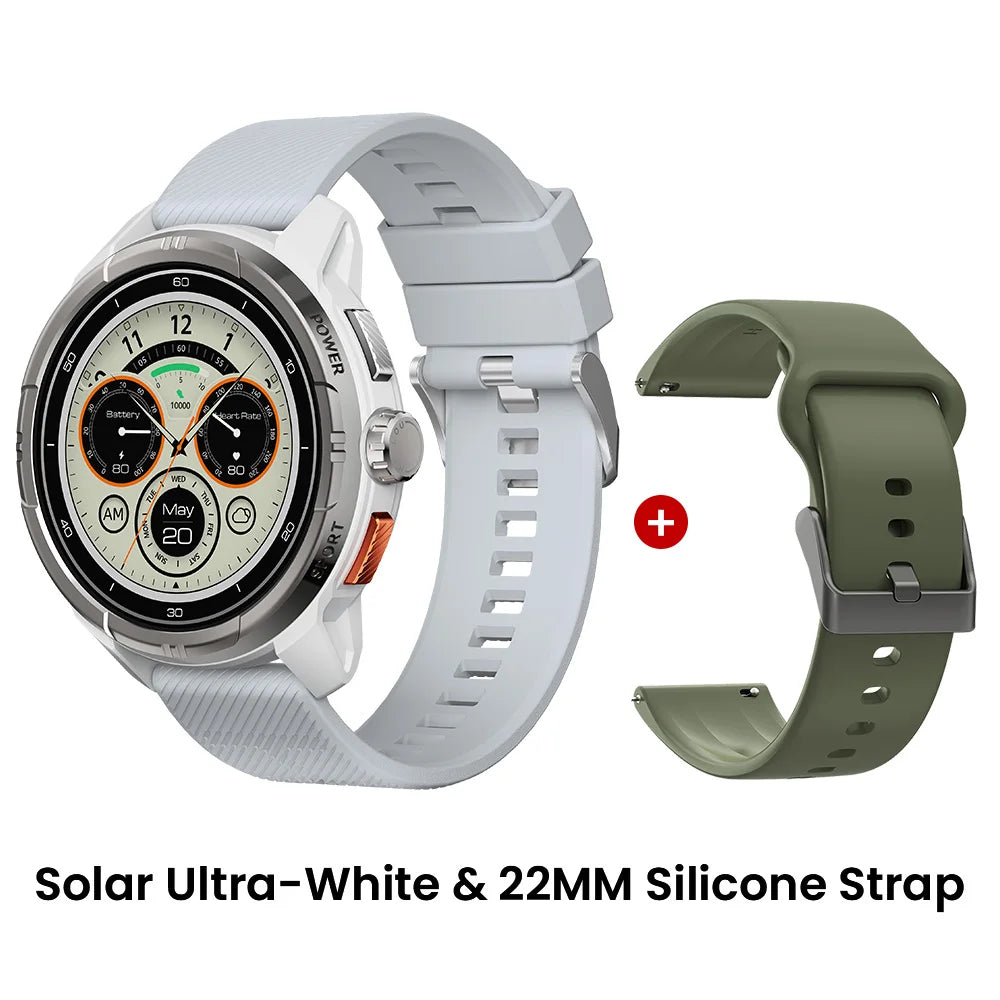 HAYLOU Solar Ultra GPS Smart Watch – 1.6" AMOLED, Bluetooth Calls, 5ATM