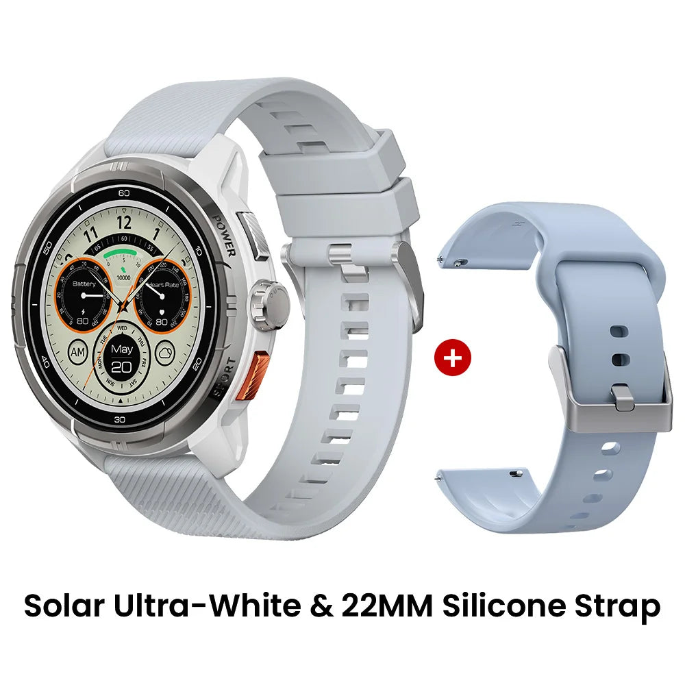 HAYLOU Solar Ultra GPS Smart Watch – 1.6" AMOLED, Bluetooth Calls, 5ATM