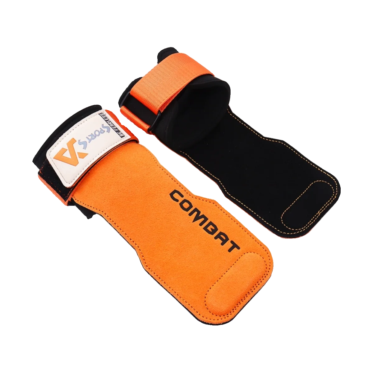 Professional Cowhide Gym Gloves & Lifting Pads – 1 Pair