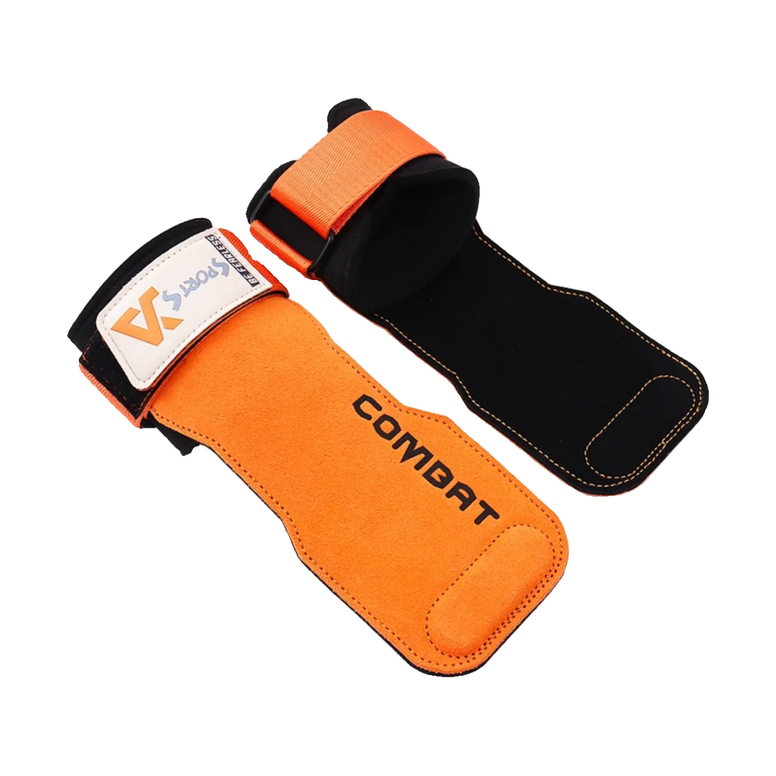 Professional Cowhide Gym Gloves & Lifting Pads – 1 Pair