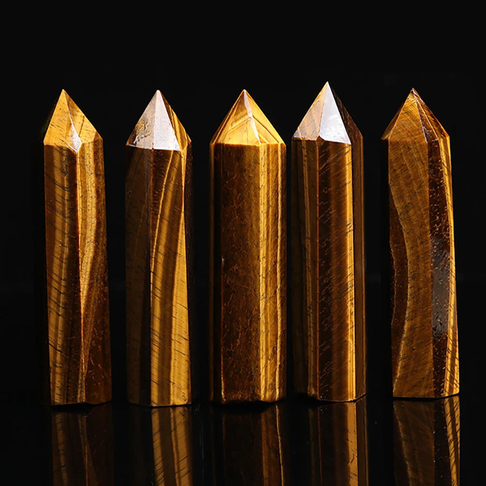 Natural Crystal Point Wand – Rose Quartz & Amethyst Healing Stones for Witchcraft, Decoration & Meditation