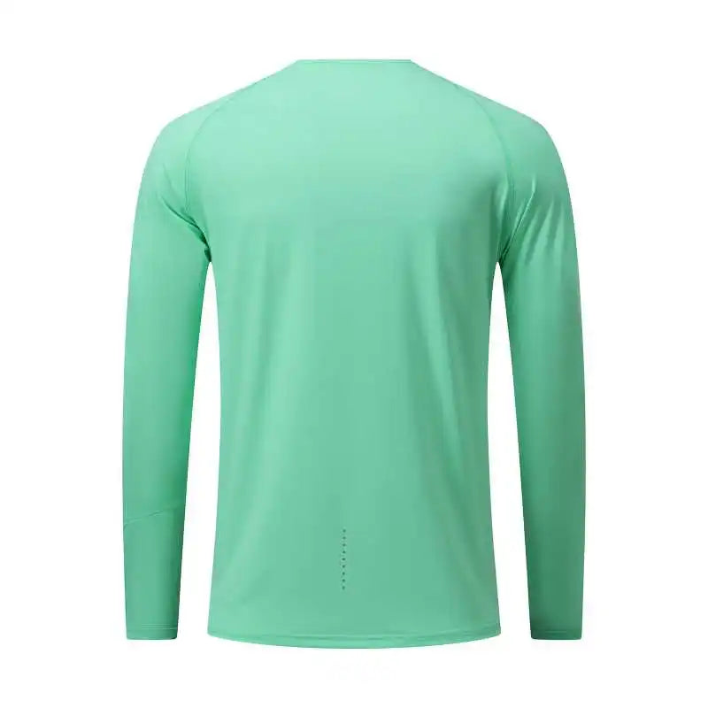 Men’s UPF 50+ Sun Protection Long Sleeve Shirt – Quick Dry