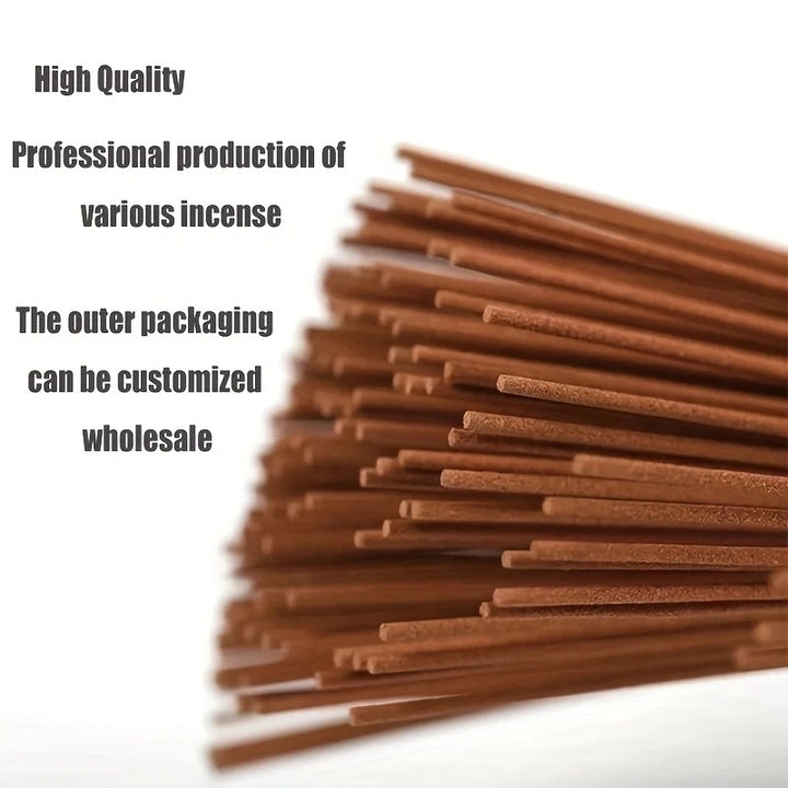 40Pcs Natural Sandalwood Incense Sticks – Home Aroma, Blessing & Buddha Prayer Ceremony