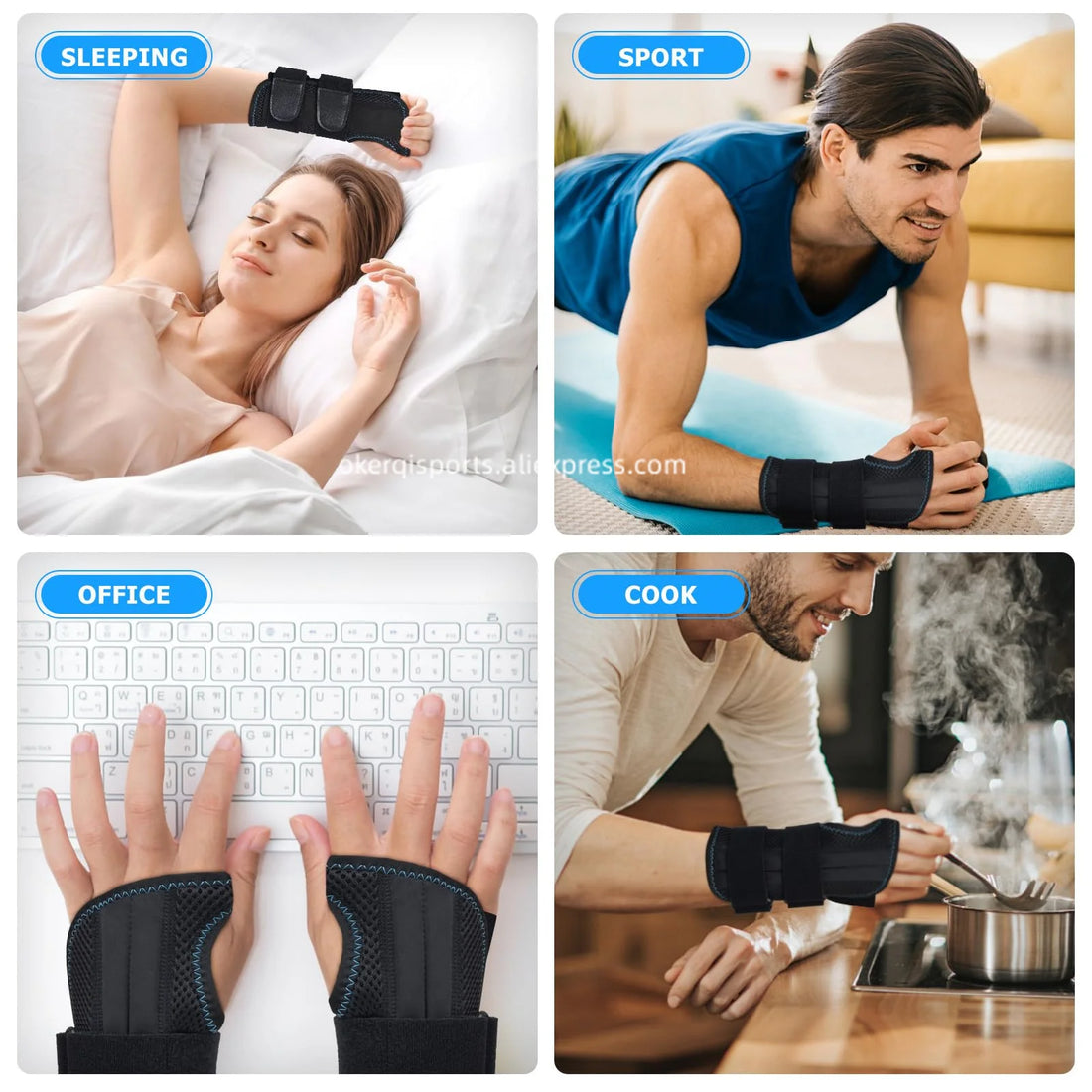 Adjustable Wrist Support Brace – Left & Right Hand