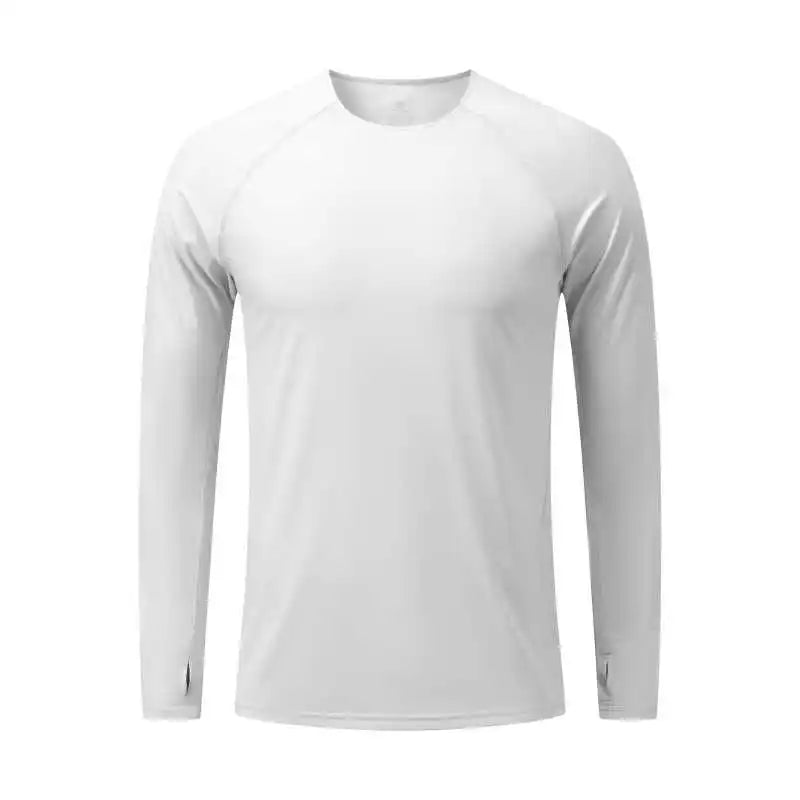 Men’s UPF 50+ Sun Protection Long Sleeve Shirt – Quick Dry