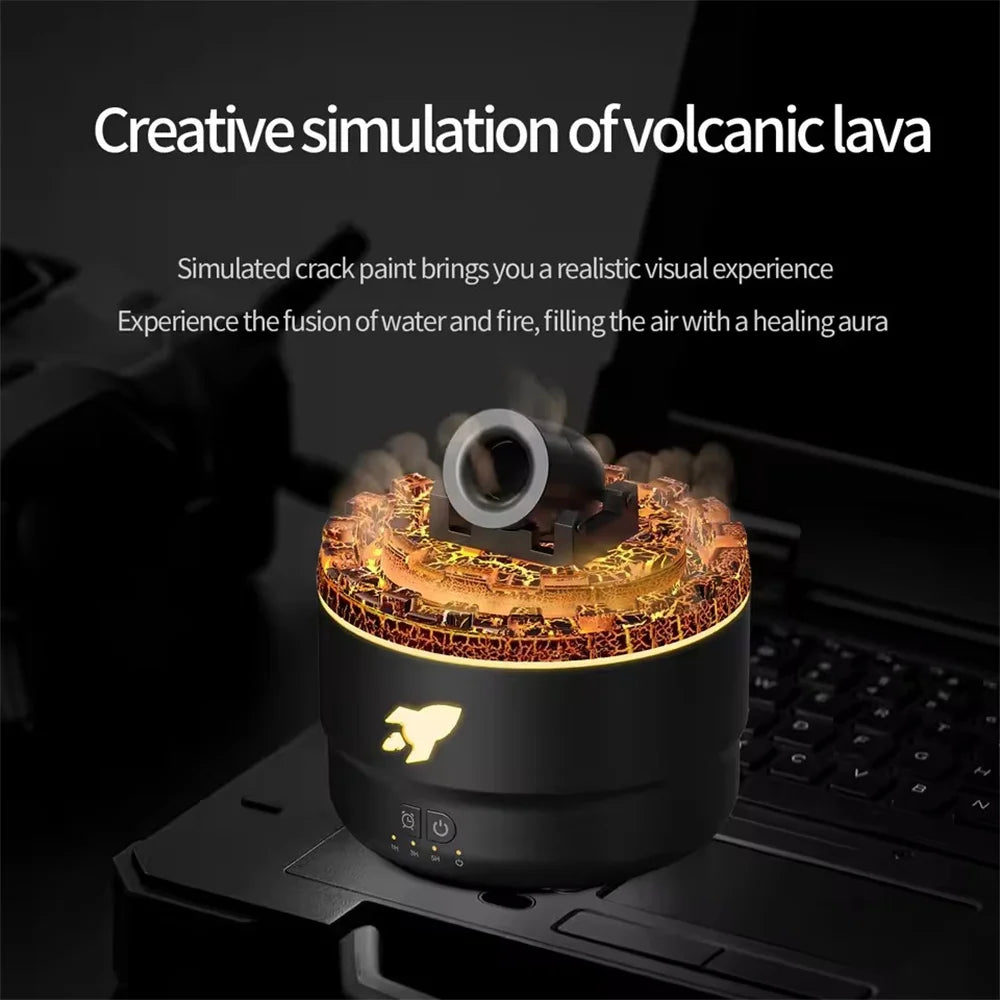 Volcanic Crack Light Aromatherapy Diffuser & Humidifier