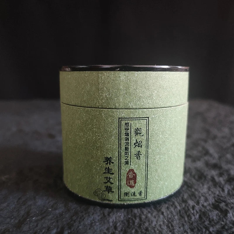 45pcs Backflow Incense Cones – Natural Sandalwood & Wormwood Reflux Incense for Yoga, Meditation & Tea Room