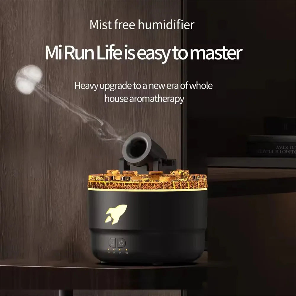 Volcanic Crack Light Aromatherapy Diffuser & Humidifier