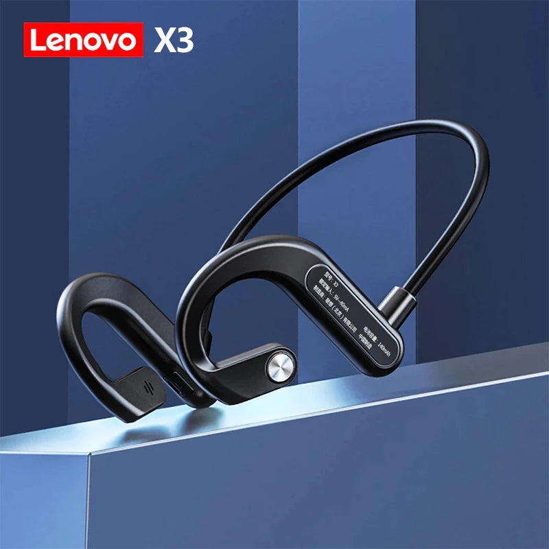 Lenovo X3 Pro Bone Conduction Earphones – Bluetooth HiFi, Waterproof