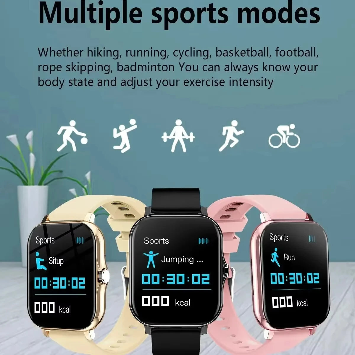 Xiaomi Smart Watch – Waterproof Fitness Tracker for Men & Women