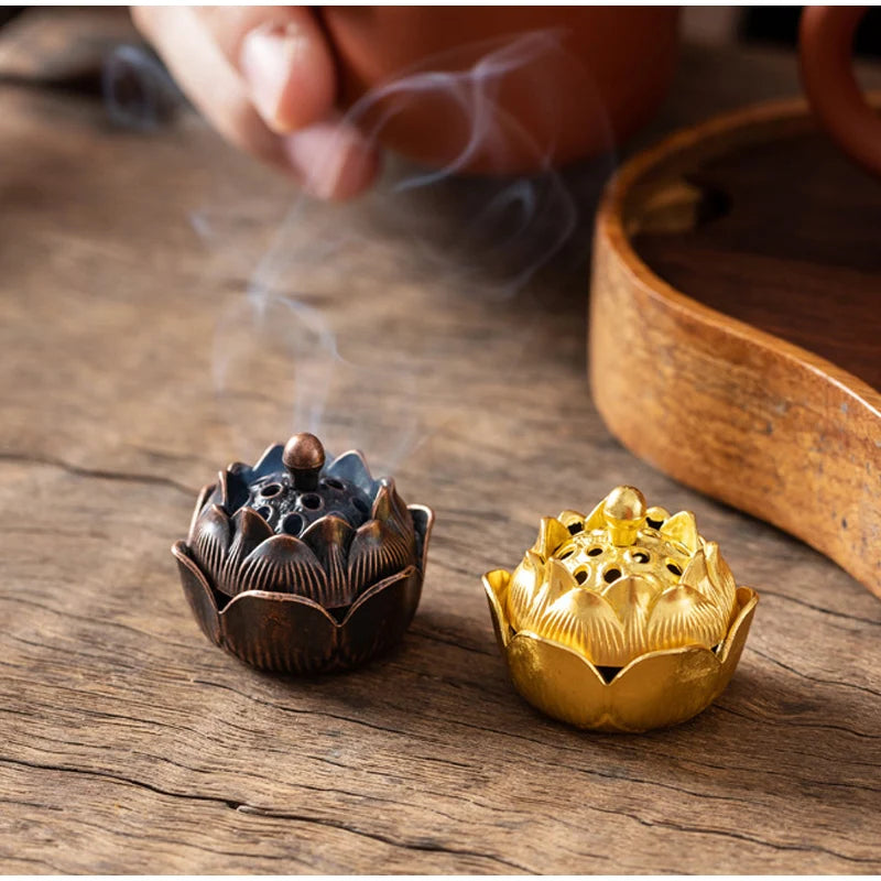 Xiangyun Non-Stick Pan Fragrance Set – 42pcs Agarwood & Sandalwood with Alloy Incense Burner