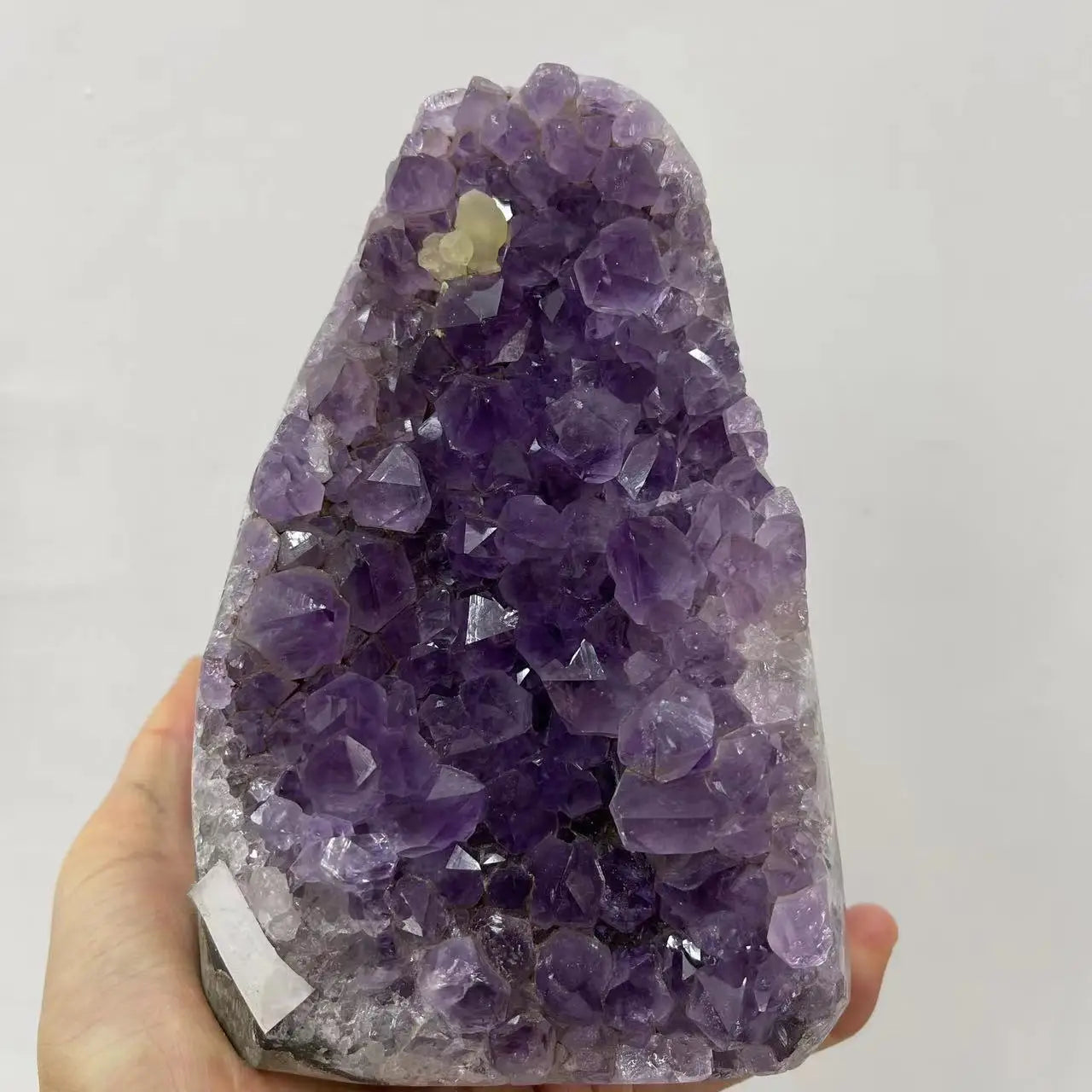 Natural Amethyst Crystal Cluster – Raw Quartz Healing Stone for Home Decor & Feng Shui