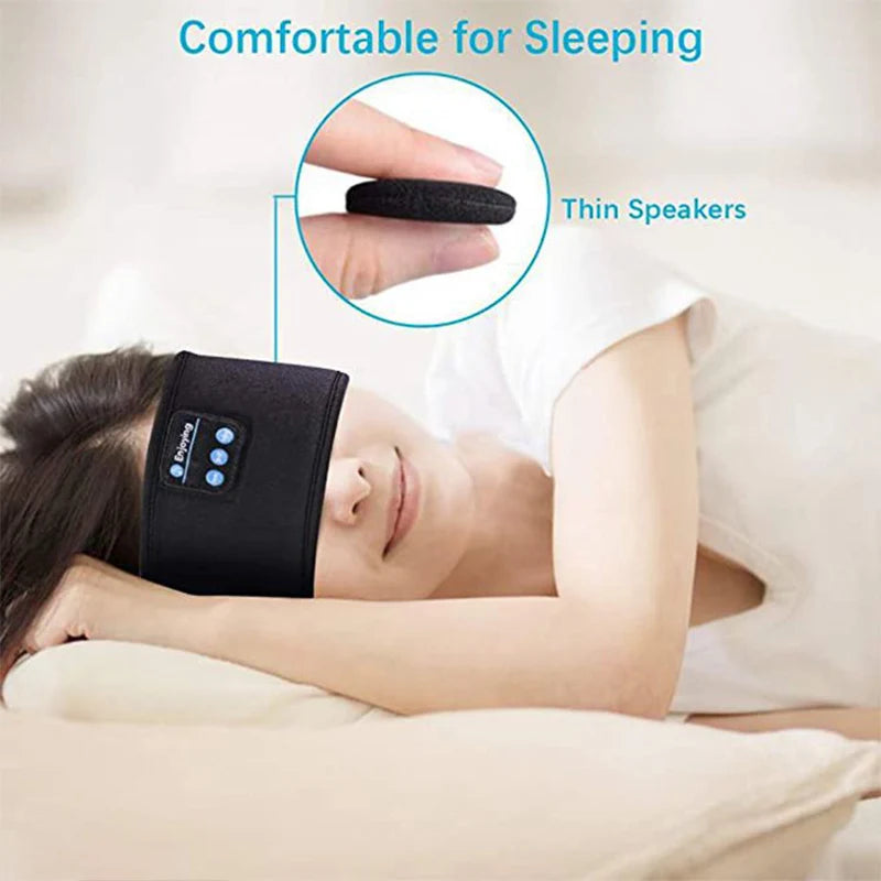 Bluetooth Headband Headphones – Wireless Sports & Sleep Eye Mask