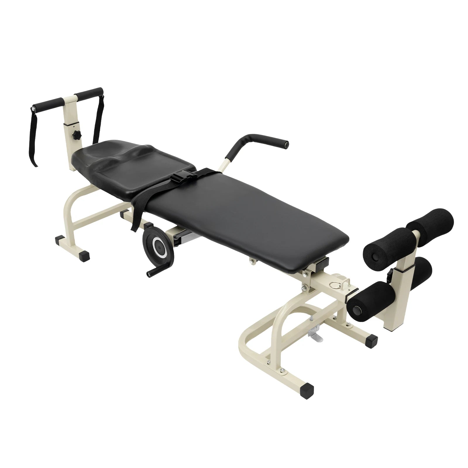 Multifunctional Spinal Traction & Body Stretcher – Lumbar Support Yoga Bed