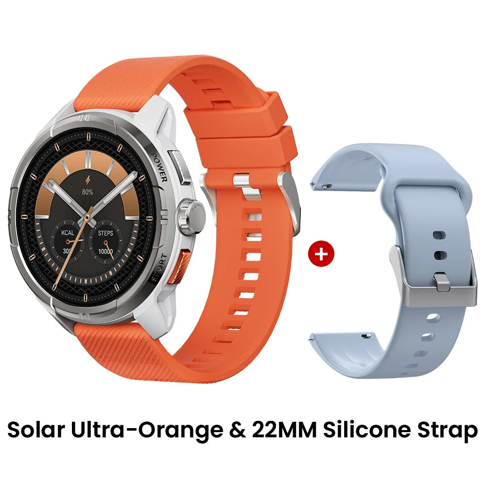 HAYLOU Solar Ultra GPS Smart Watch – 1.6" AMOLED, Bluetooth Calls, 5ATM