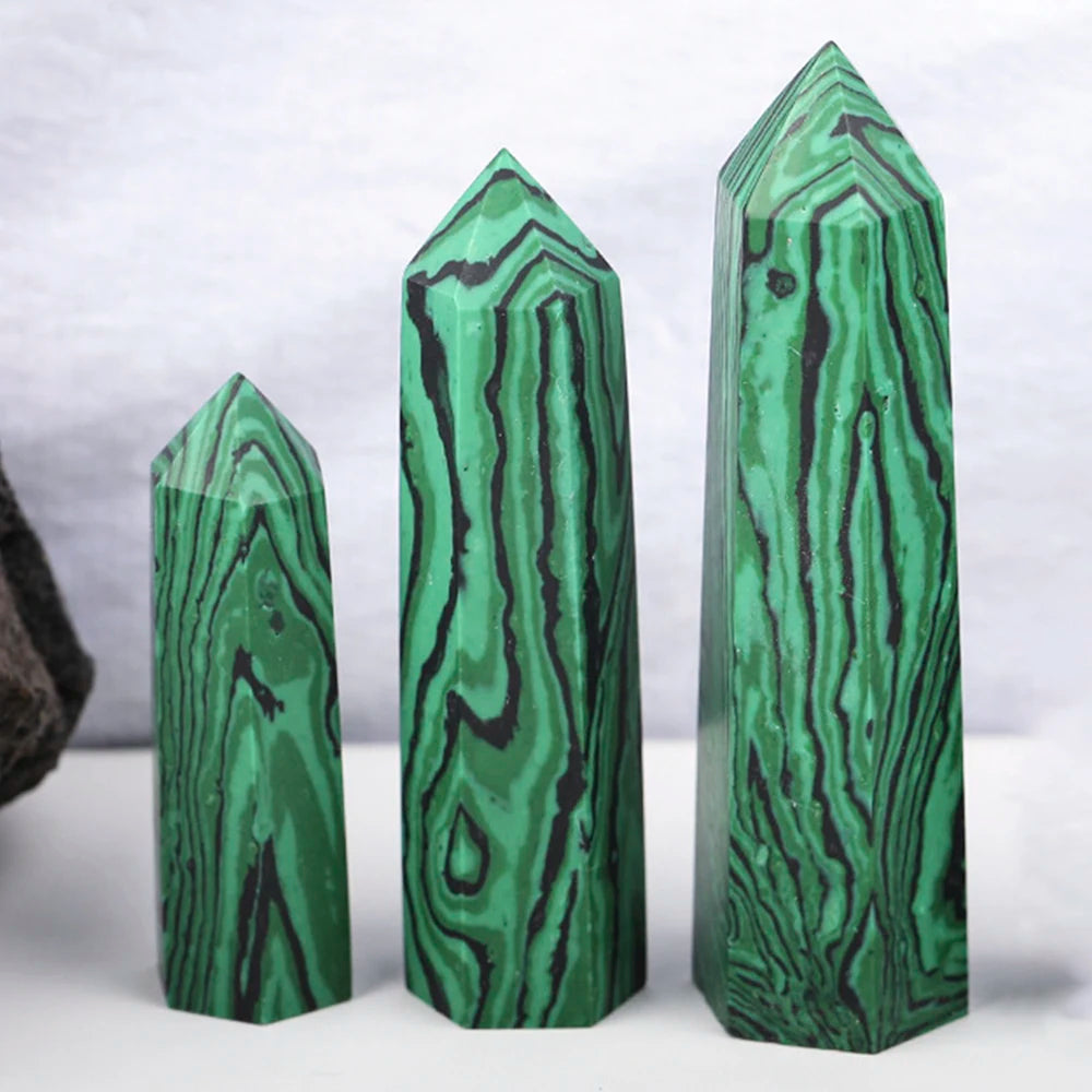 Natural Crystal Point Wand – Rose Quartz & Amethyst Healing Stones for Witchcraft, Decoration & Meditation