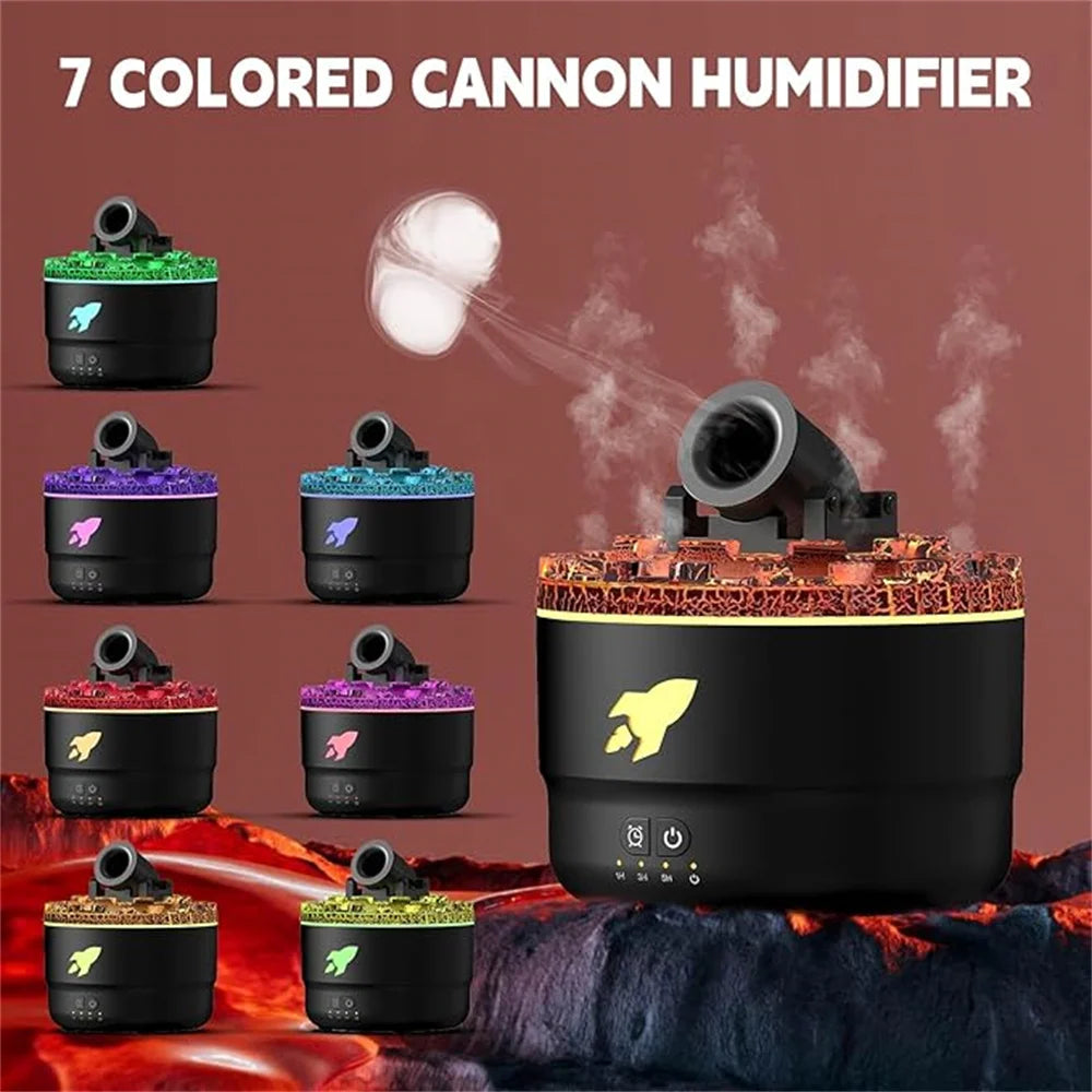 Volcanic Crack Light Aromatherapy Diffuser & Humidifier