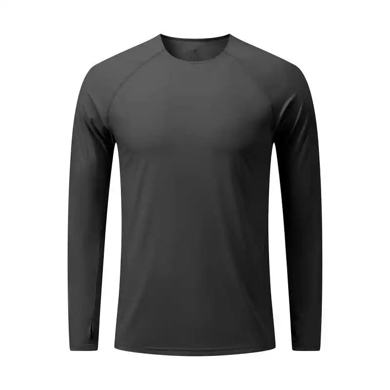 Men’s UPF 50+ Sun Protection Long Sleeve Shirt – Quick Dry