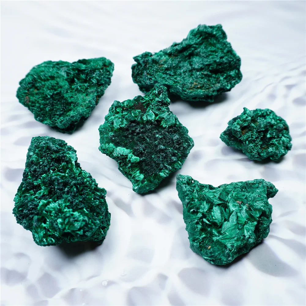 Natural Rough Malachite Raw Stone – Crystal Mineral Specimen for Decoration & Collection