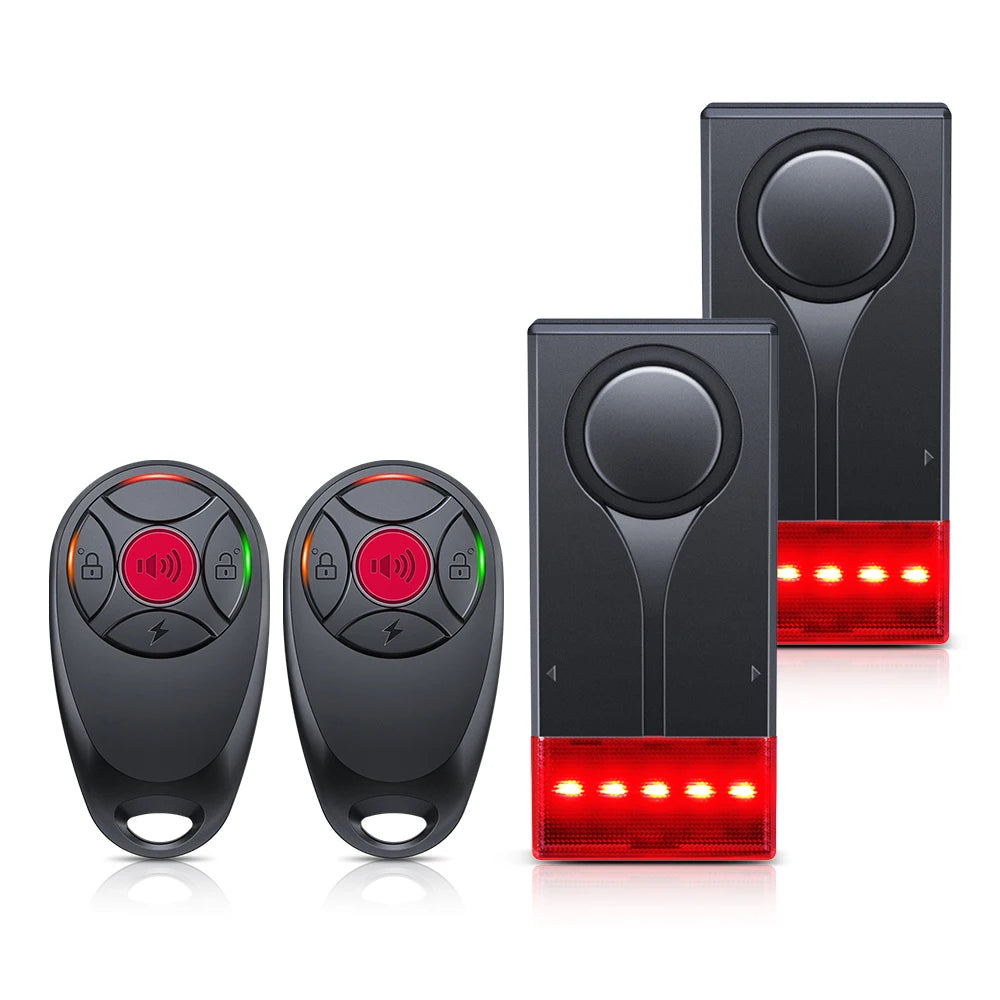 Elecpow Wireless Car & Motorcycle Vibration Alarm – 108dB Anti-Theft