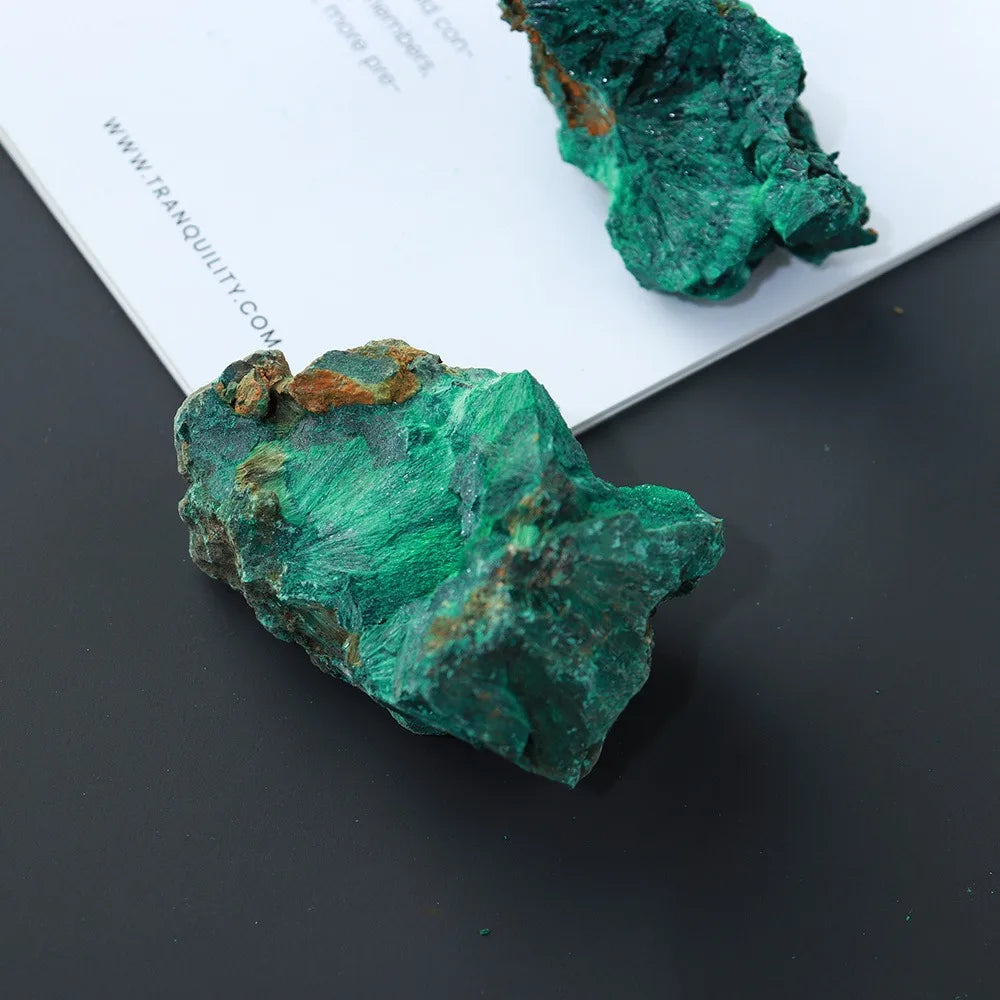 Natural Rough Malachite Raw Stone – Crystal Mineral Specimen for Decoration & Collection