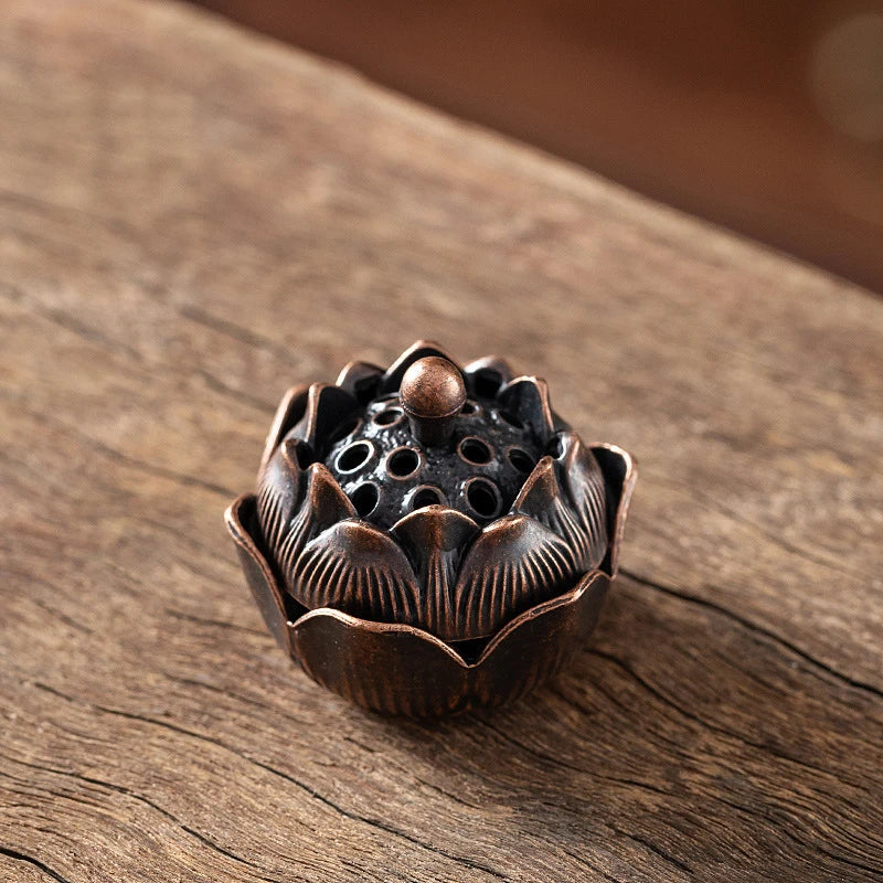 Xiangyun Non-Stick Pan Fragrance Set – 42pcs Agarwood & Sandalwood with Alloy Incense Burner