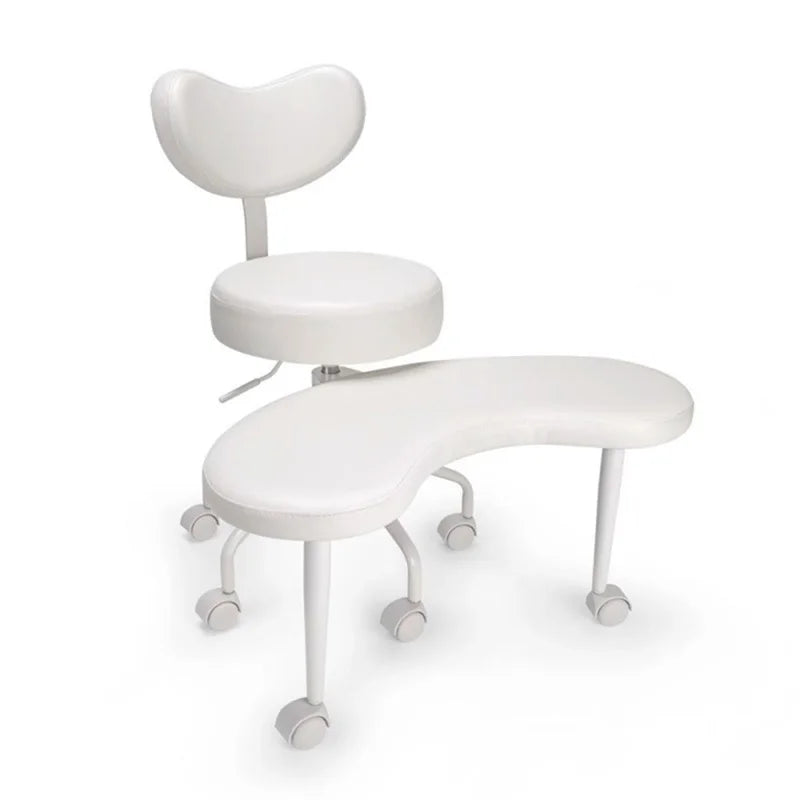Meditation Chair, Home Office Desk Chair, Cross Leg Chair with Lumbar Support and Adjustable Stool, Multi-Functional Kneeling
