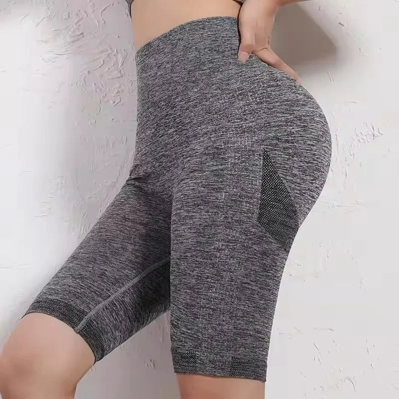 Women’s Mid-Length High-Stretch Fitness & Yoga Pants
