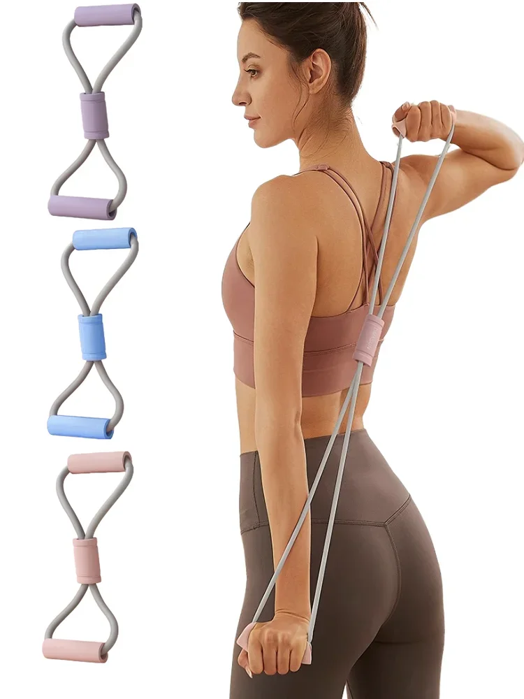 8-Tube Tensioner Yoga Band – Multi-Function Exercise Resistance Band