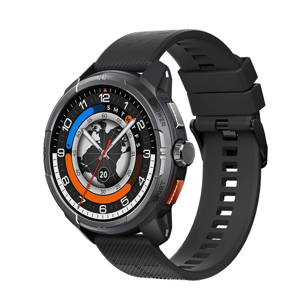 HAYLOU Solar Ultra GPS Smart Watch – 1.6" AMOLED, Bluetooth Calls, 5ATM