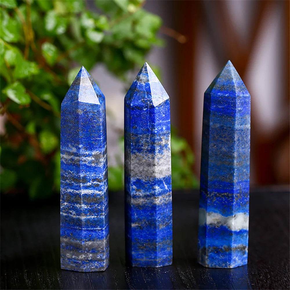Natural Crystal Point Wand – Rose Quartz & Amethyst Healing Stones for Witchcraft, Decoration & Meditation