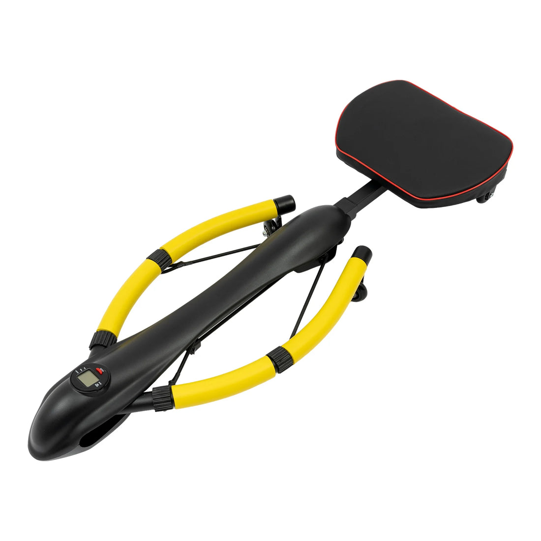 Durable Step Machine with Adjustable Tension and Length, Real-Time Fitness Data Feedback, Strengthen Abs and Arms, Compact and